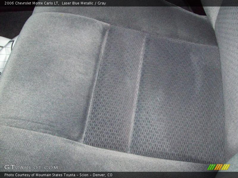 Laser Blue Metallic / Gray 2006 Chevrolet Monte Carlo LT