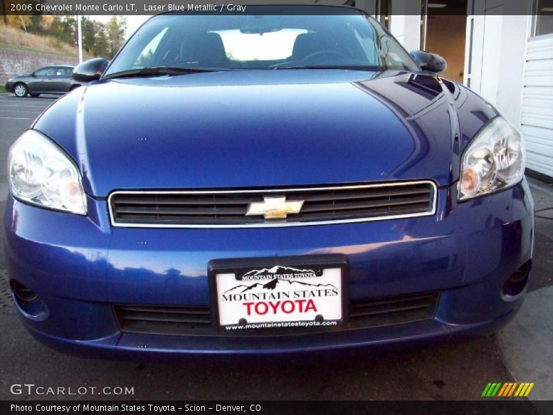 Laser Blue Metallic / Gray 2006 Chevrolet Monte Carlo LT