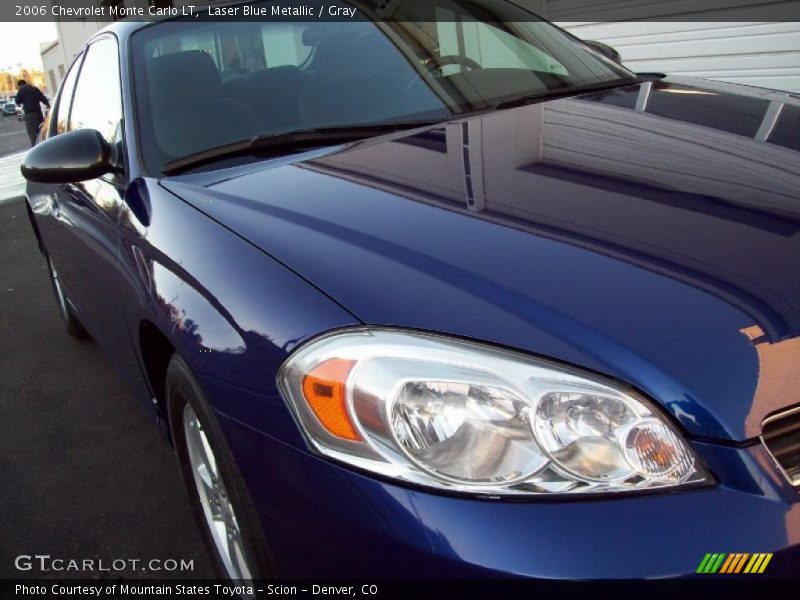 Laser Blue Metallic / Gray 2006 Chevrolet Monte Carlo LT