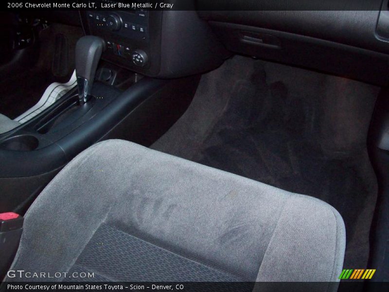 Laser Blue Metallic / Gray 2006 Chevrolet Monte Carlo LT