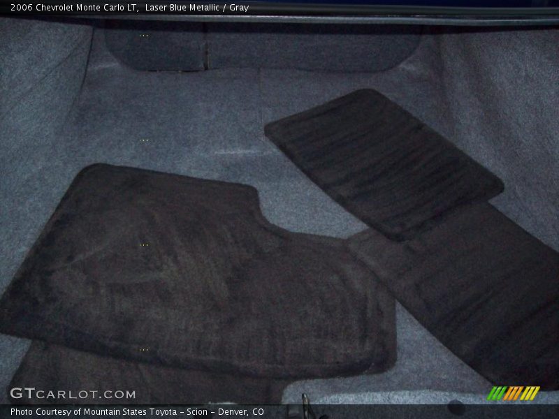 Laser Blue Metallic / Gray 2006 Chevrolet Monte Carlo LT