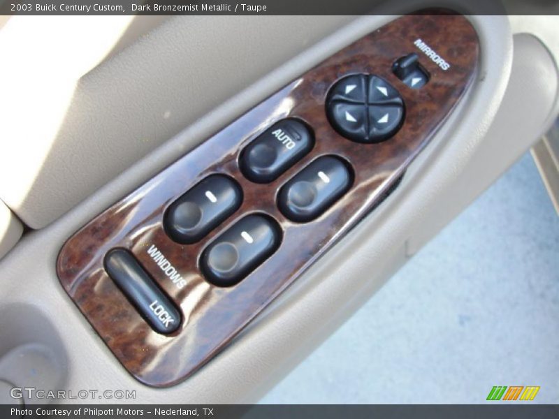 Dark Bronzemist Metallic / Taupe 2003 Buick Century Custom