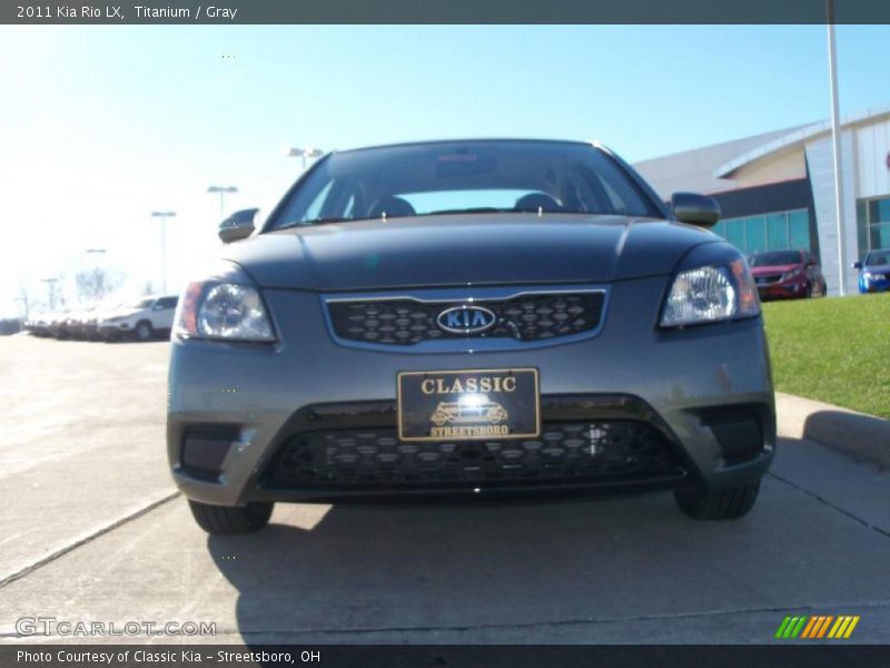 Titanium / Gray 2011 Kia Rio LX