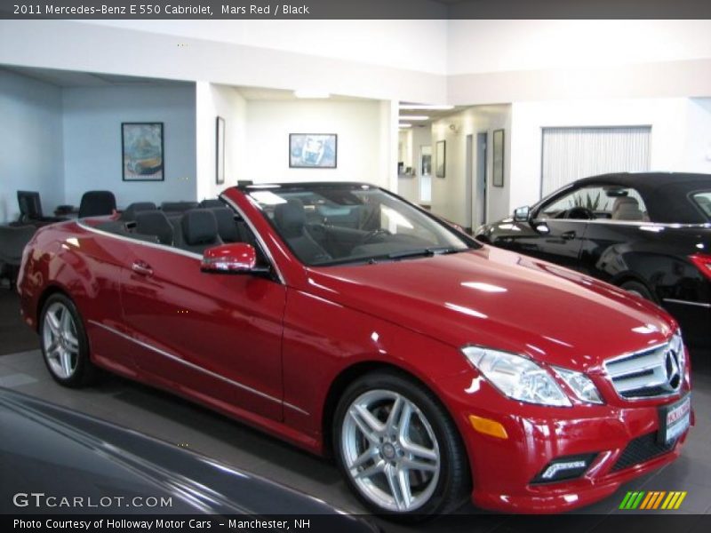 Front 3/4 View of 2011 E 550 Cabriolet