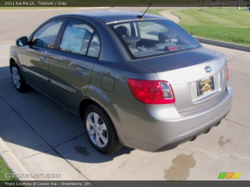Titanium / Gray 2011 Kia Rio LX