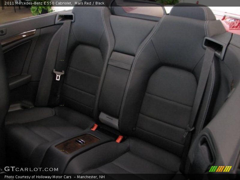  2011 E 550 Cabriolet Black Interior