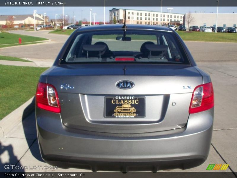 Titanium / Gray 2011 Kia Rio LX