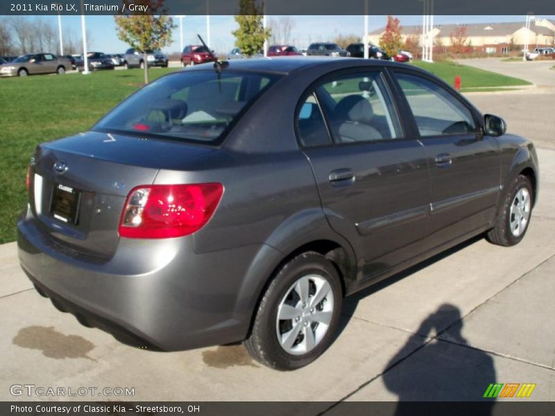 Titanium / Gray 2011 Kia Rio LX