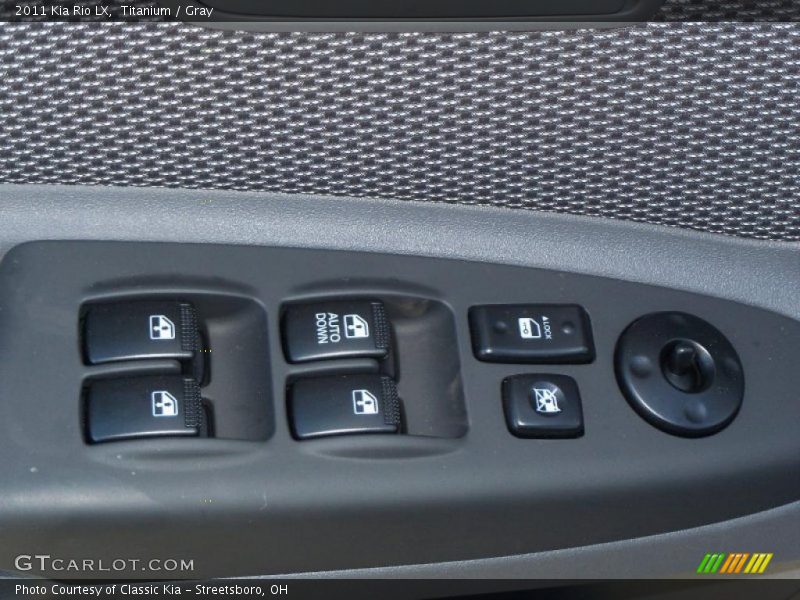 Titanium / Gray 2011 Kia Rio LX