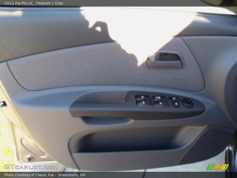 Titanium / Gray 2011 Kia Rio LX