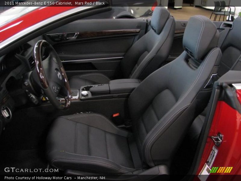  2011 E 550 Cabriolet Black Interior