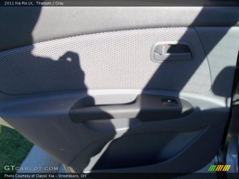 Titanium / Gray 2011 Kia Rio LX