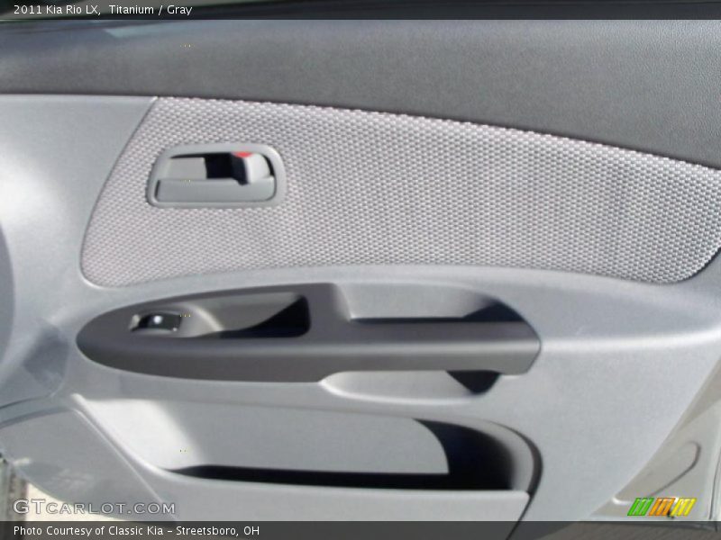 Titanium / Gray 2011 Kia Rio LX