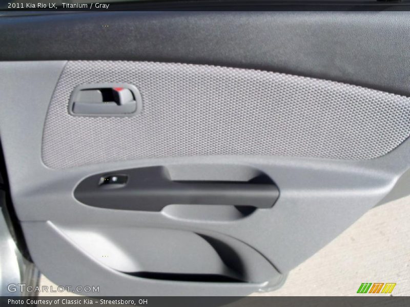 Titanium / Gray 2011 Kia Rio LX