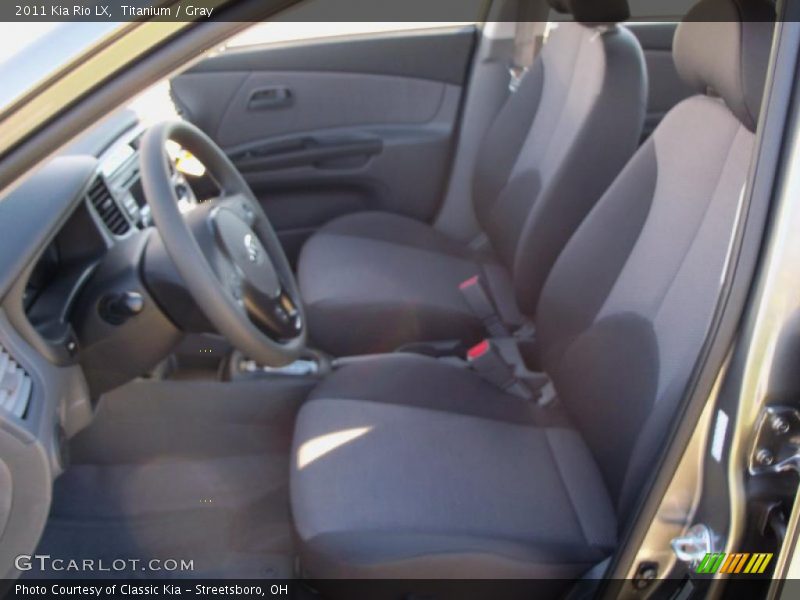 Titanium / Gray 2011 Kia Rio LX