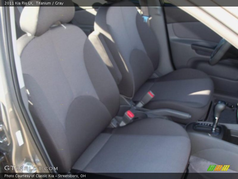 Titanium / Gray 2011 Kia Rio LX