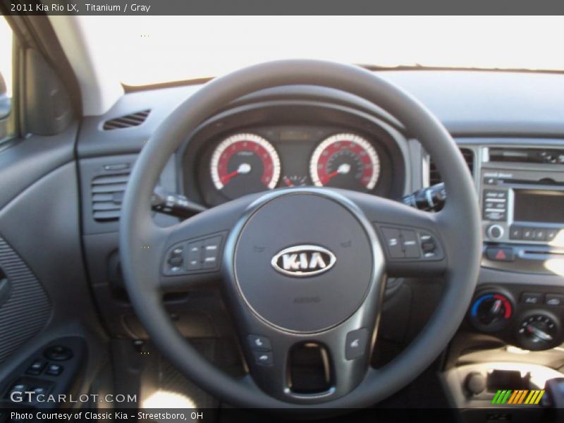 Titanium / Gray 2011 Kia Rio LX