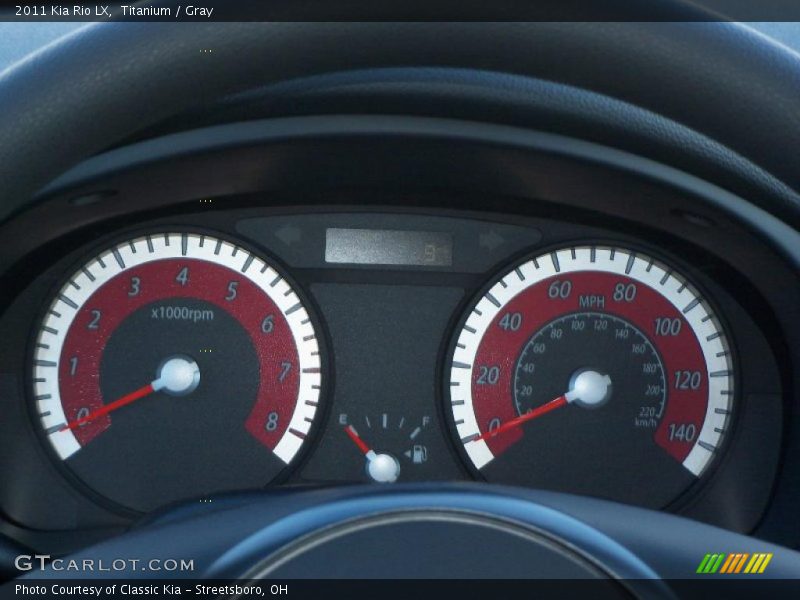 Titanium / Gray 2011 Kia Rio LX