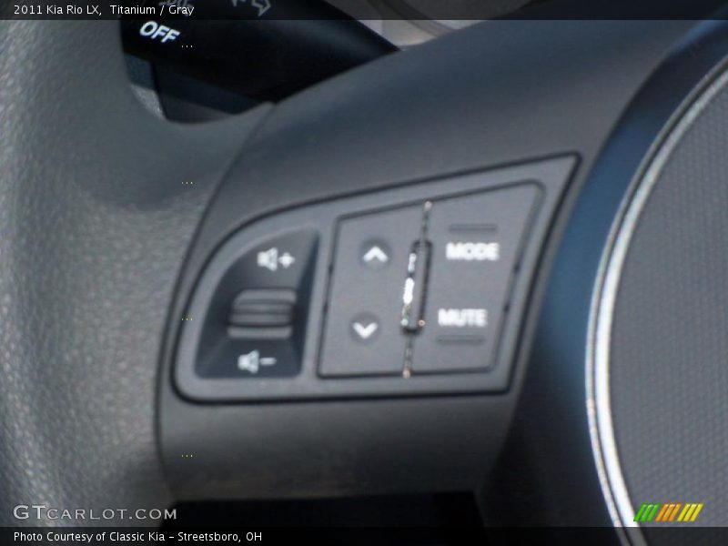 Titanium / Gray 2011 Kia Rio LX