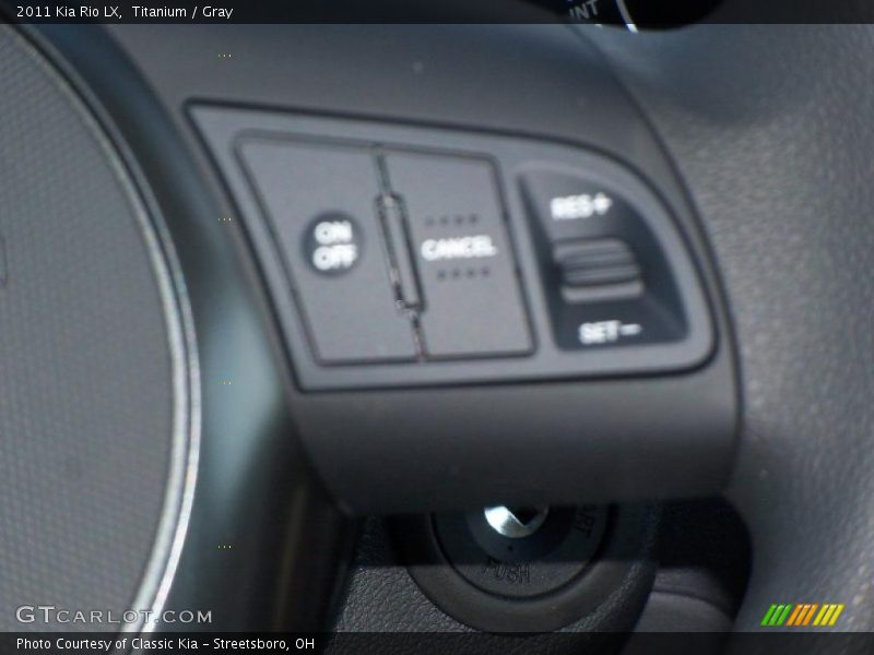 Titanium / Gray 2011 Kia Rio LX