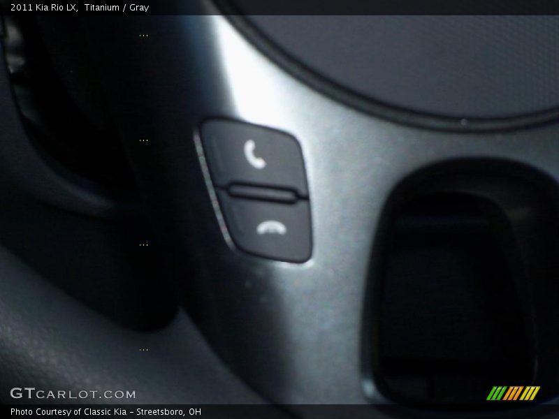 Titanium / Gray 2011 Kia Rio LX