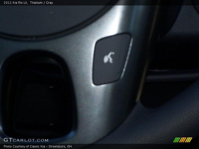 Titanium / Gray 2011 Kia Rio LX
