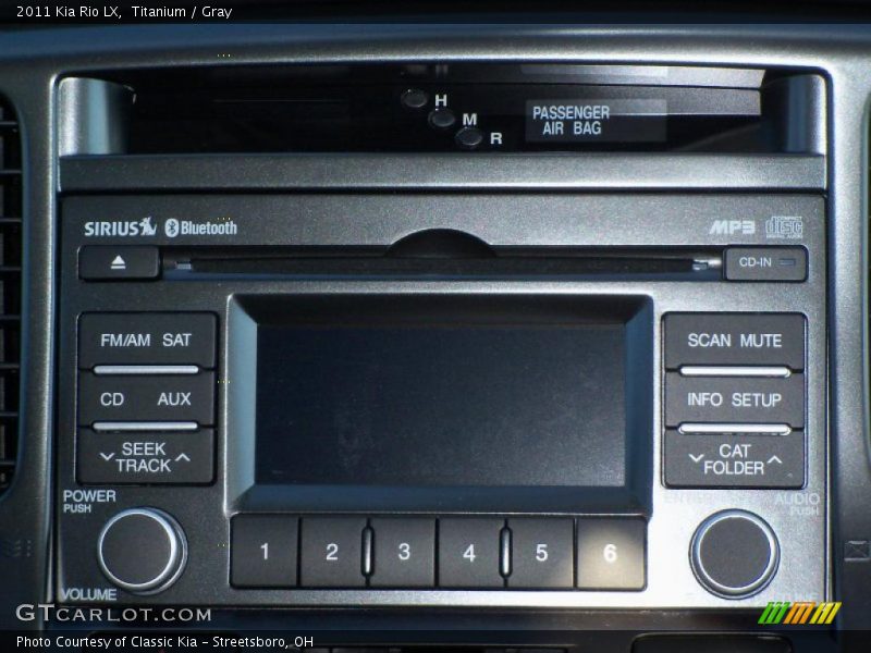 Titanium / Gray 2011 Kia Rio LX
