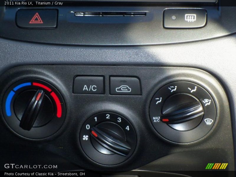 Titanium / Gray 2011 Kia Rio LX