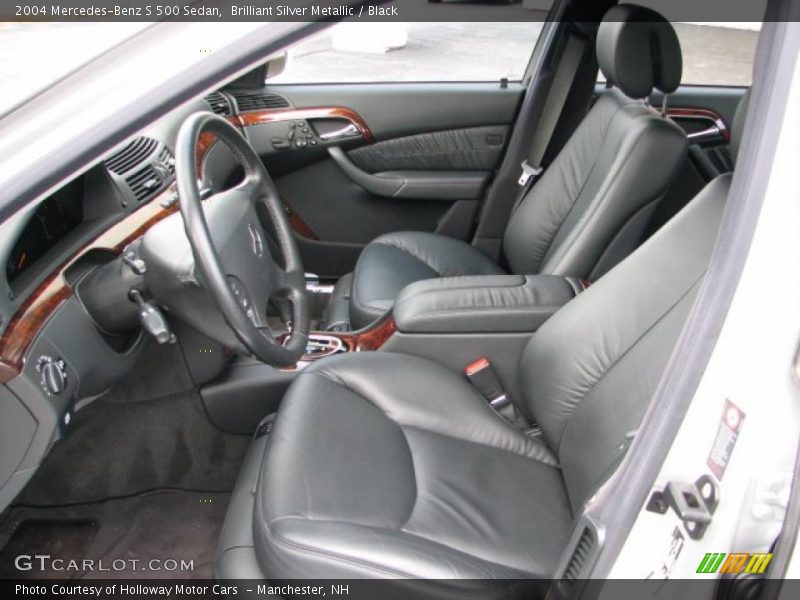  2004 S 500 Sedan Black Interior