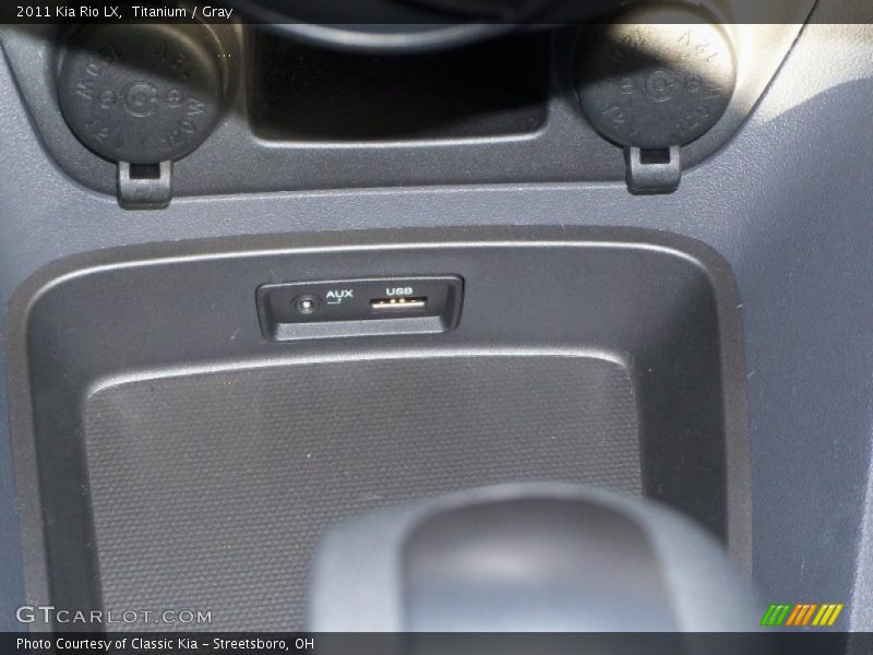 Titanium / Gray 2011 Kia Rio LX