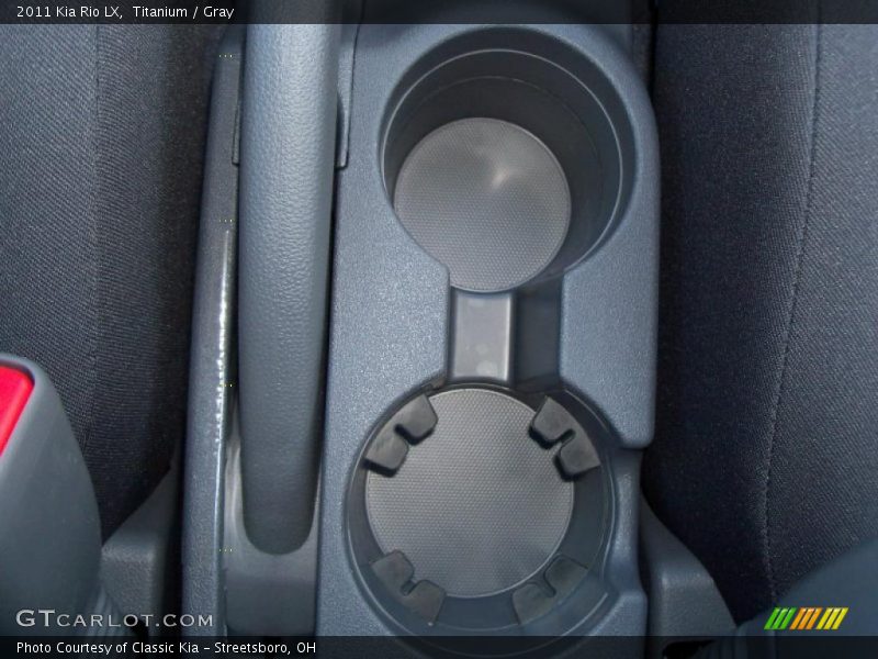 Titanium / Gray 2011 Kia Rio LX