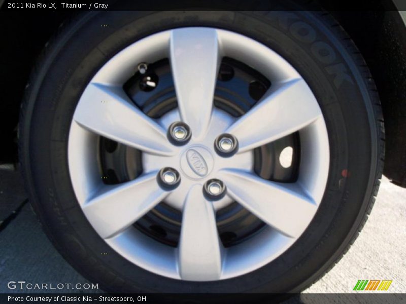 Titanium / Gray 2011 Kia Rio LX