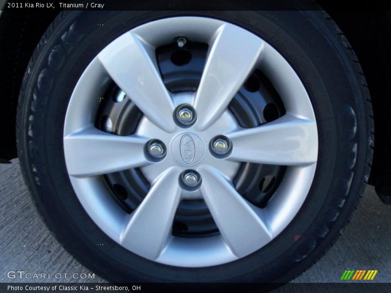 Titanium / Gray 2011 Kia Rio LX