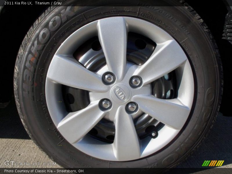 Titanium / Gray 2011 Kia Rio LX