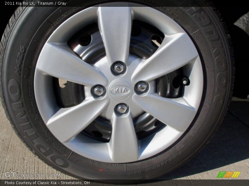 Titanium / Gray 2011 Kia Rio LX
