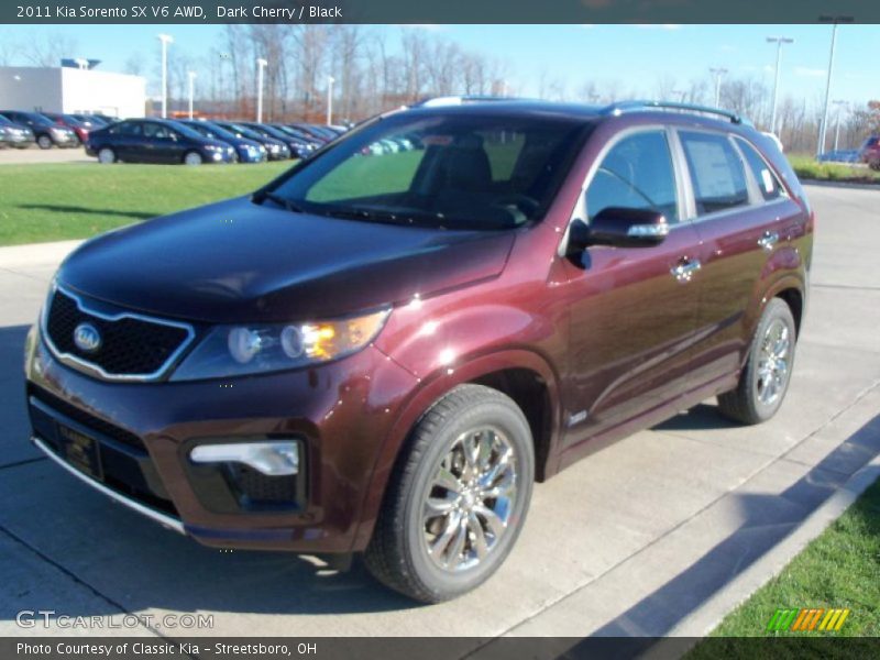 Front 3/4 View of 2011 Sorento SX V6 AWD