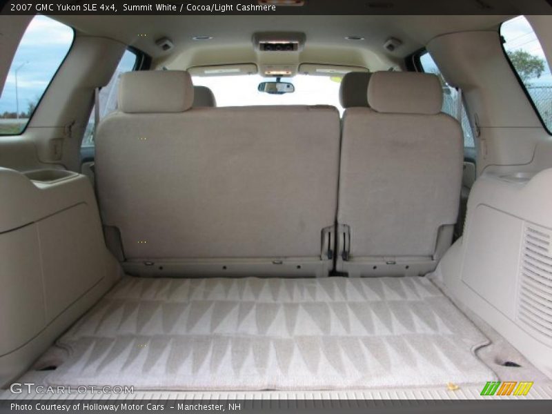 Summit White / Cocoa/Light Cashmere 2007 GMC Yukon SLE 4x4