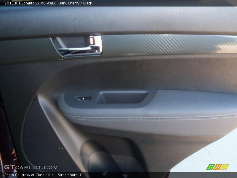 Dark Cherry / Black 2011 Kia Sorento SX V6 AWD