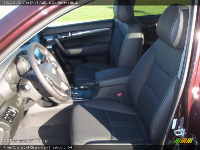  2011 Sorento SX V6 AWD Black Interior