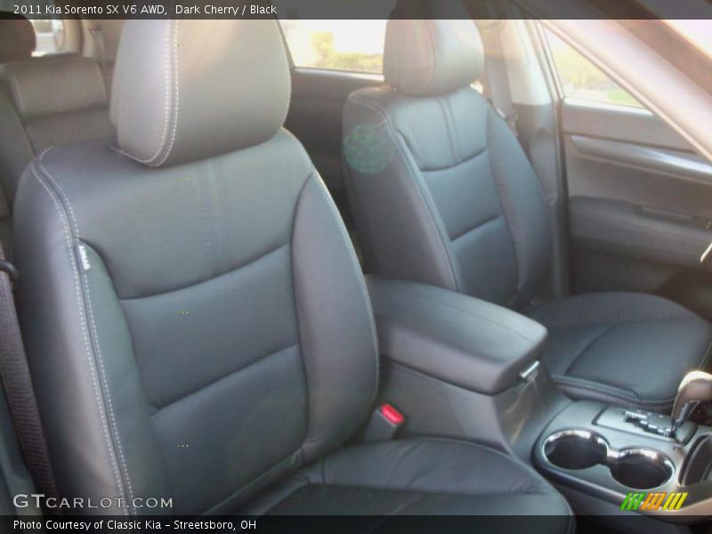  2011 Sorento SX V6 AWD Black Interior