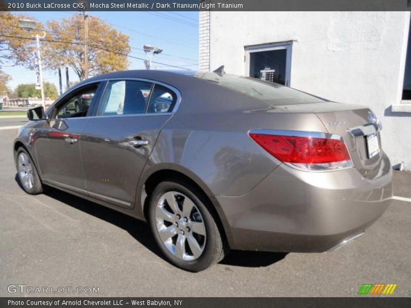 Mocha Steel Metallic / Dark Titanium/Light Titanium 2010 Buick LaCrosse CXS