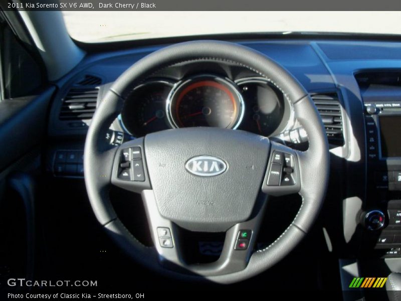  2011 Sorento SX V6 AWD Steering Wheel
