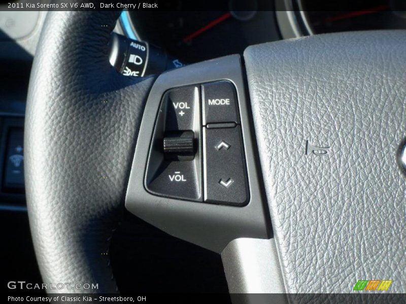 Controls of 2011 Sorento SX V6 AWD