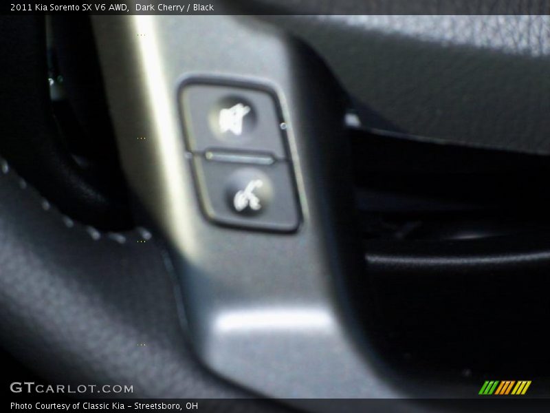 Dark Cherry / Black 2011 Kia Sorento SX V6 AWD