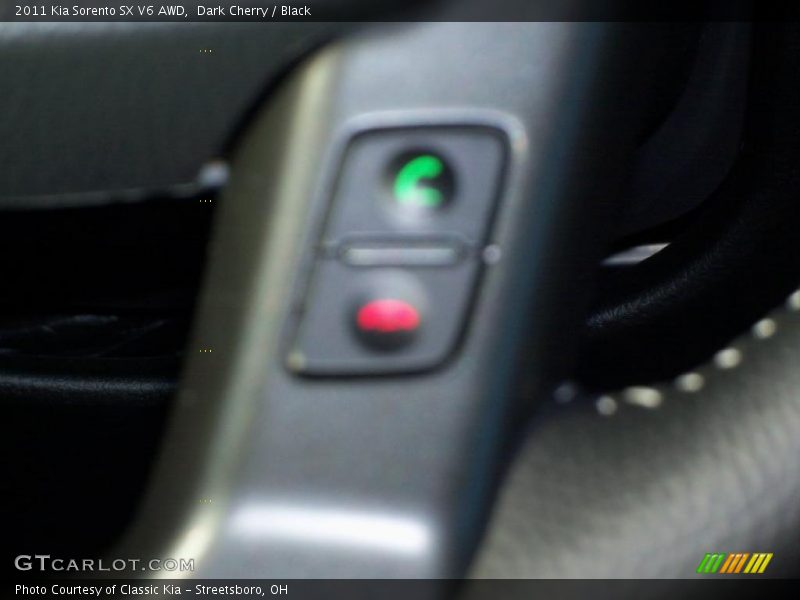 Dark Cherry / Black 2011 Kia Sorento SX V6 AWD