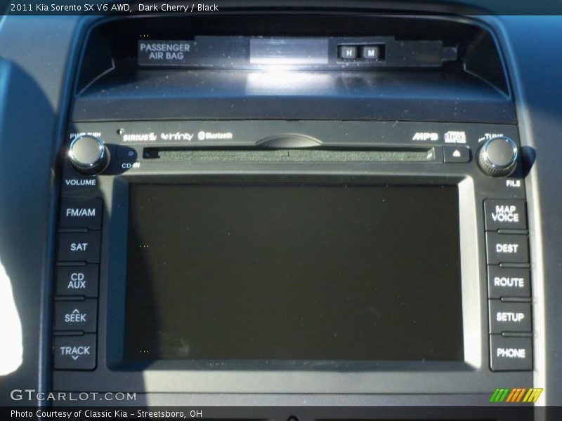 Controls of 2011 Sorento SX V6 AWD