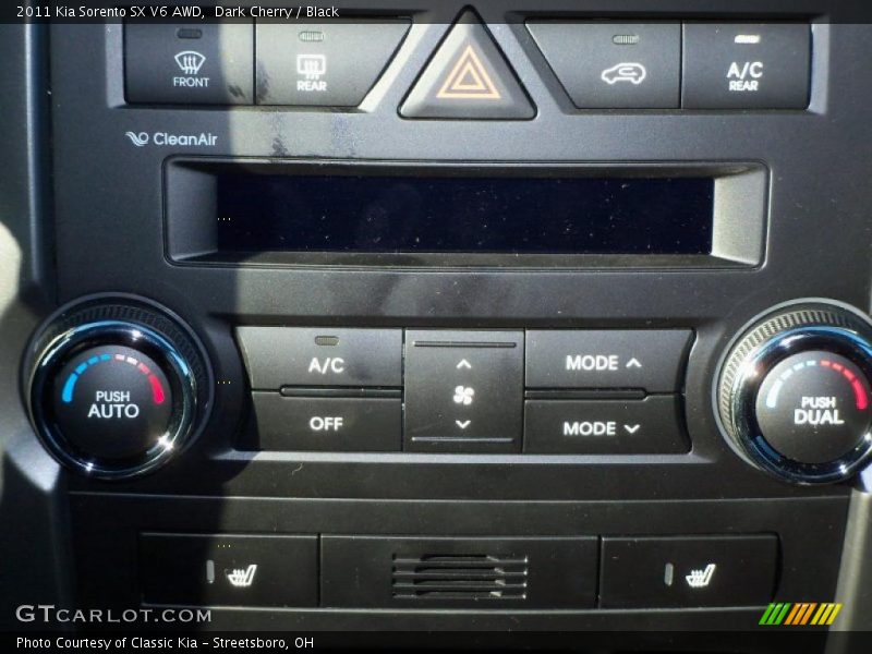 Controls of 2011 Sorento SX V6 AWD