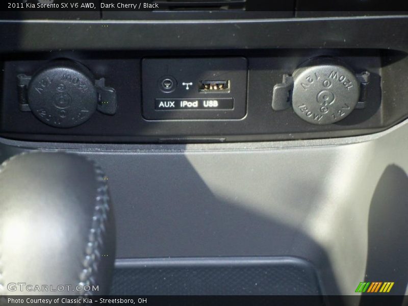 Dark Cherry / Black 2011 Kia Sorento SX V6 AWD