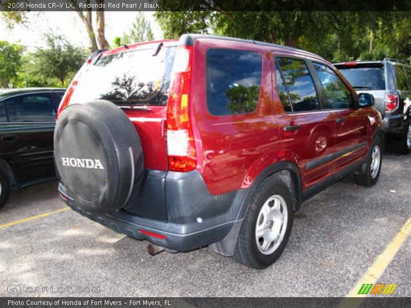 Redondo Red Pearl / Black 2006 Honda CR-V LX