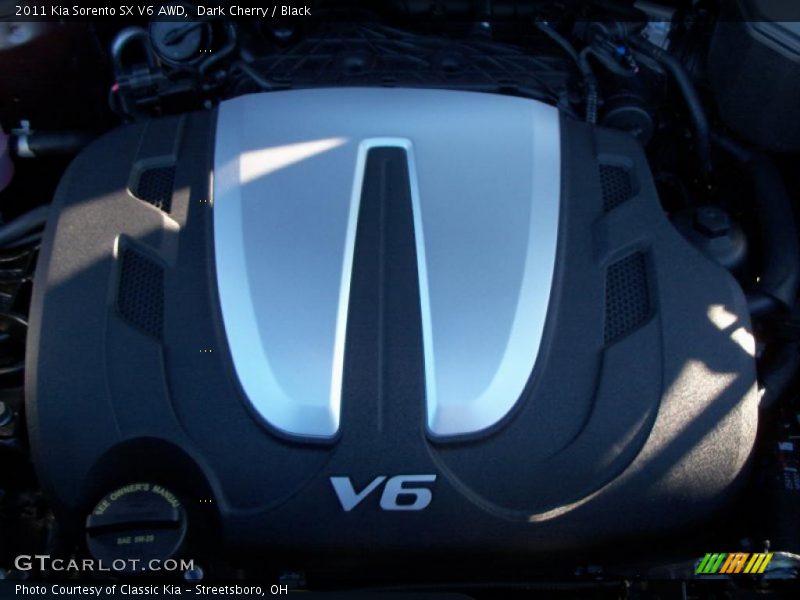  2011 Sorento SX V6 AWD Engine - 3.5 Liter DOHC 24-Valve Dual CVVT V6